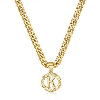 Initial Letter Necklace