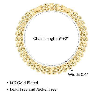 Minimal Chunky Anklet