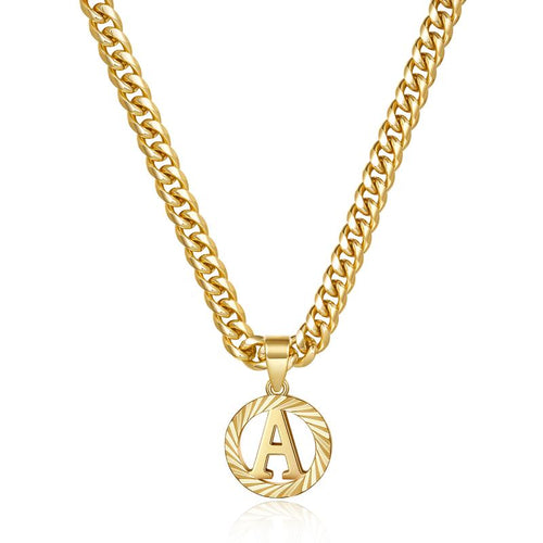 Initial Letter Necklace