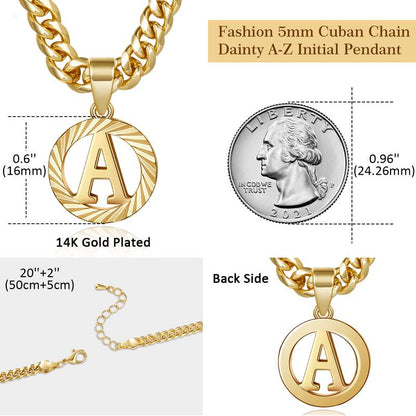 Initial Letter Necklace